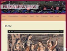 Tablet Screenshot of gaura-bhakti-rasa.com